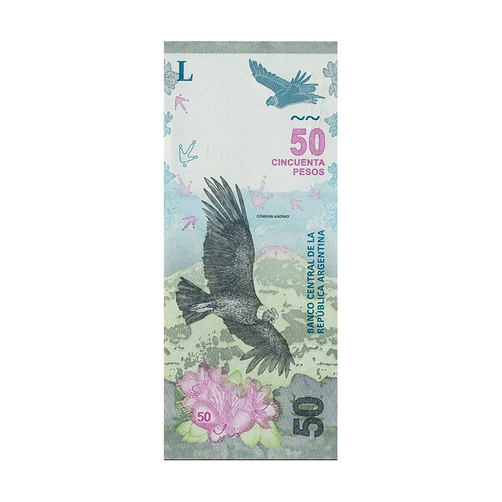 Argentina 50 Pesos 2018 P-363