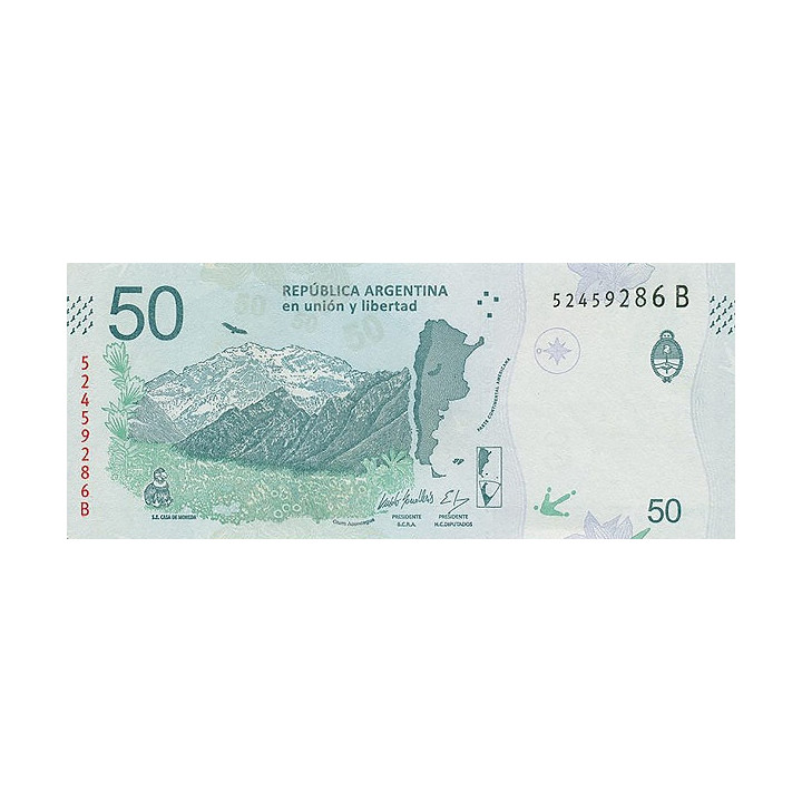 Argentina 50 Pesos 2018 P-363