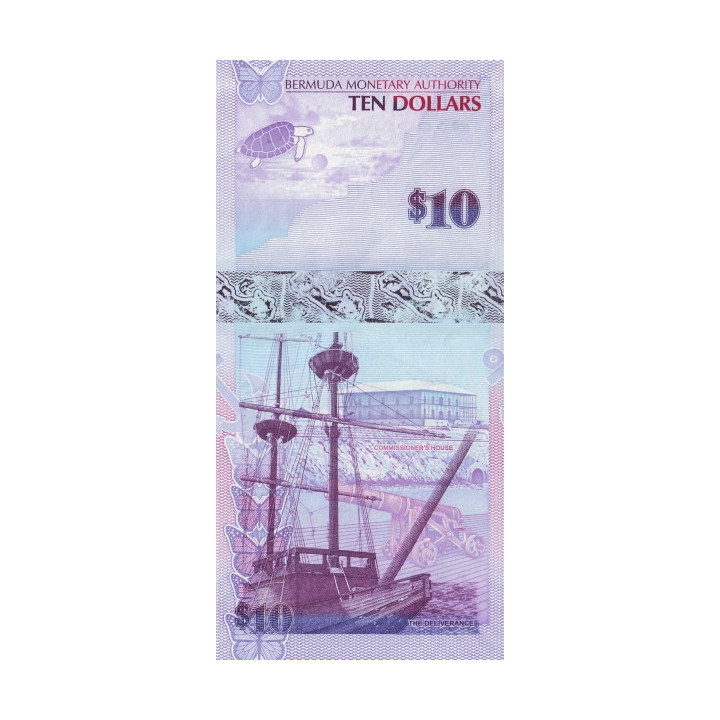 Bermuda 10 dollars 2009 P-59a1