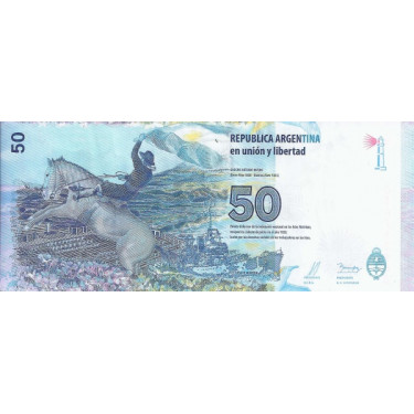 Argentina 50 Pesos 2015 P-362