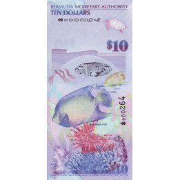 Bermuda 10 dollars 2009 P-59a1