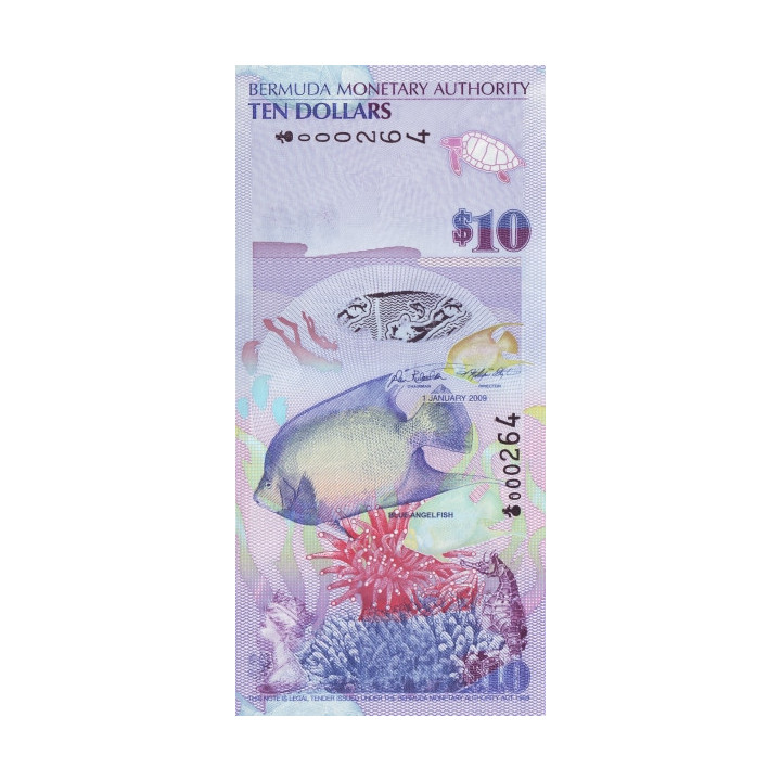 Bermuda 10 dollars 2009 P-59a1