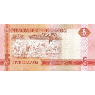 Gambia 5 Dalasis ND 2005 P-31