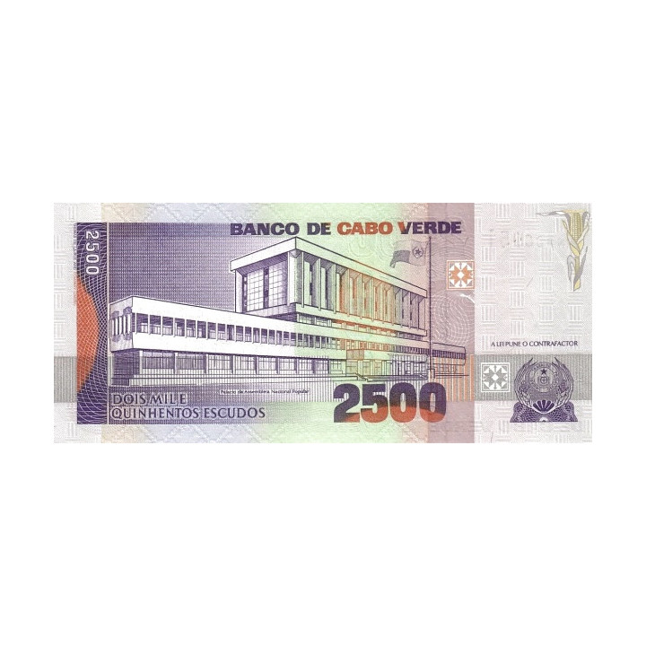 Kap Verde 2500 Escudos 1989 P-61