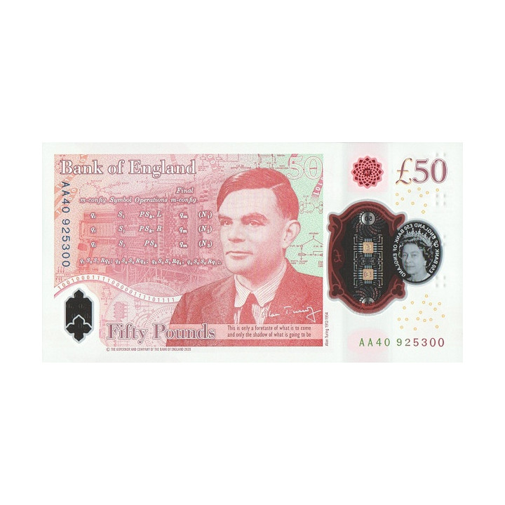 Storbritannien 50 Pund 2021 P-new