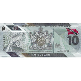 Trinidad and Tobago 10 Dollars 2020 P-new