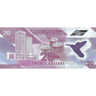 Trinidad and Tobago 20 Dollars 2020 P-new
