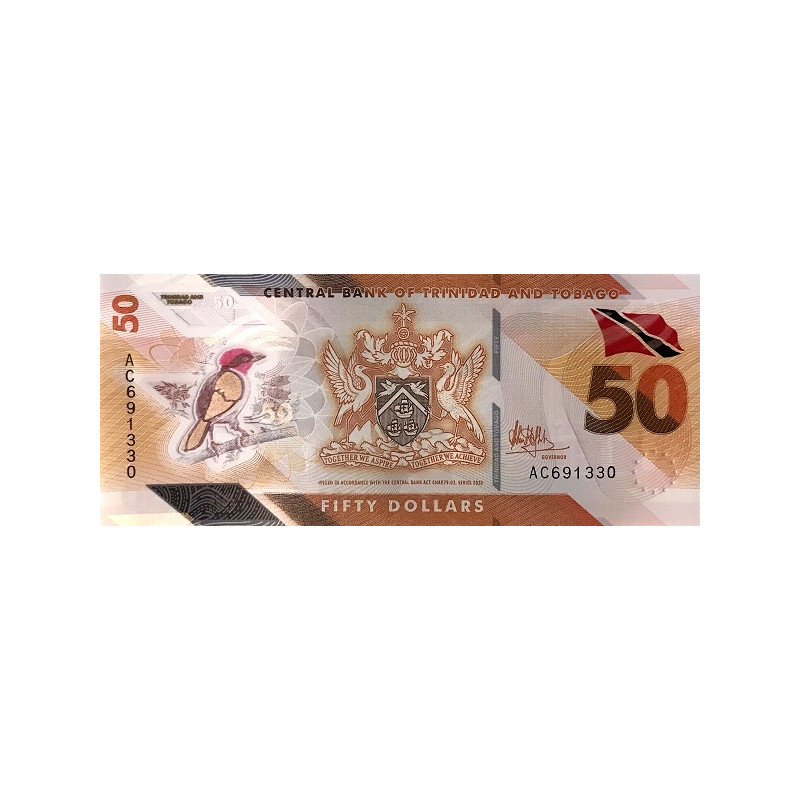Trinidad and Tobago 50 Dollars 2020 P-new