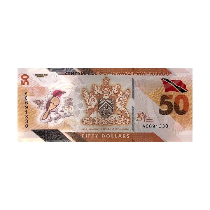 Trinidad and Tobago 50 Dollars 2020 P-new