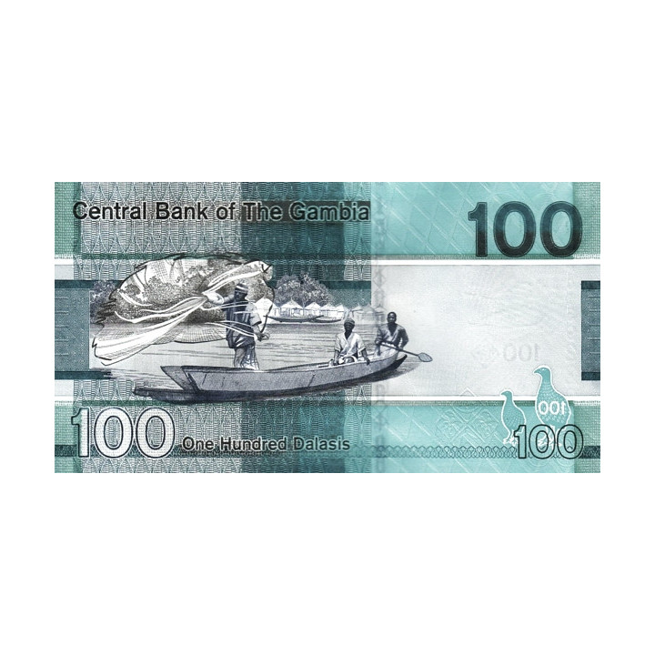 Gambia 100 Dalasis 2020 P-new