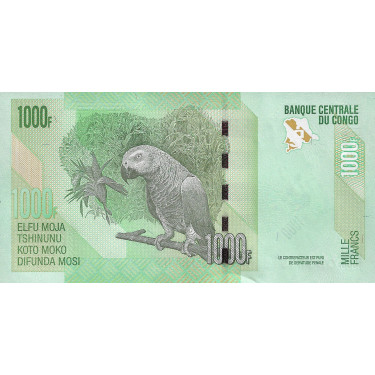 Kongo 1000 Francs 2020 P-new