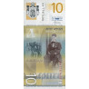 Serbien 10 Dinara 2013 P-54b ersättningssedel ZA prefix