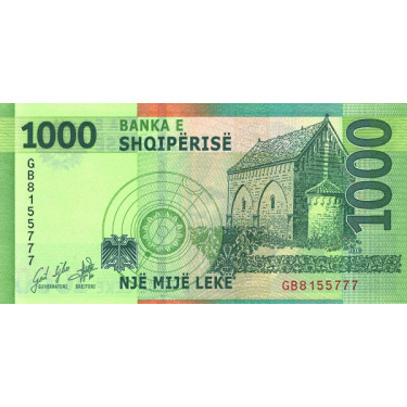Albania 1000 Leke 2021 P-new