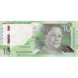 Peru 10 Soles 2019 (2021) P-new