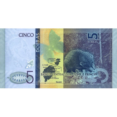 Sao Tome e Principe 5 Dobras 2021 P-new