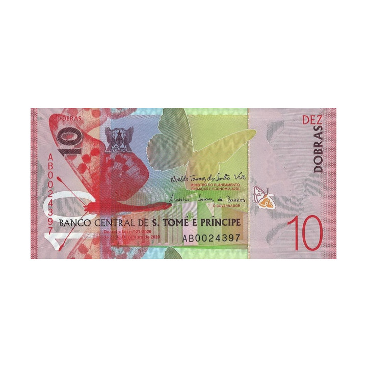 Sao Tome e Principe 10 Dobras 2021