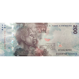 Sao Tome e Principe 200 Dobras 2021 P-new