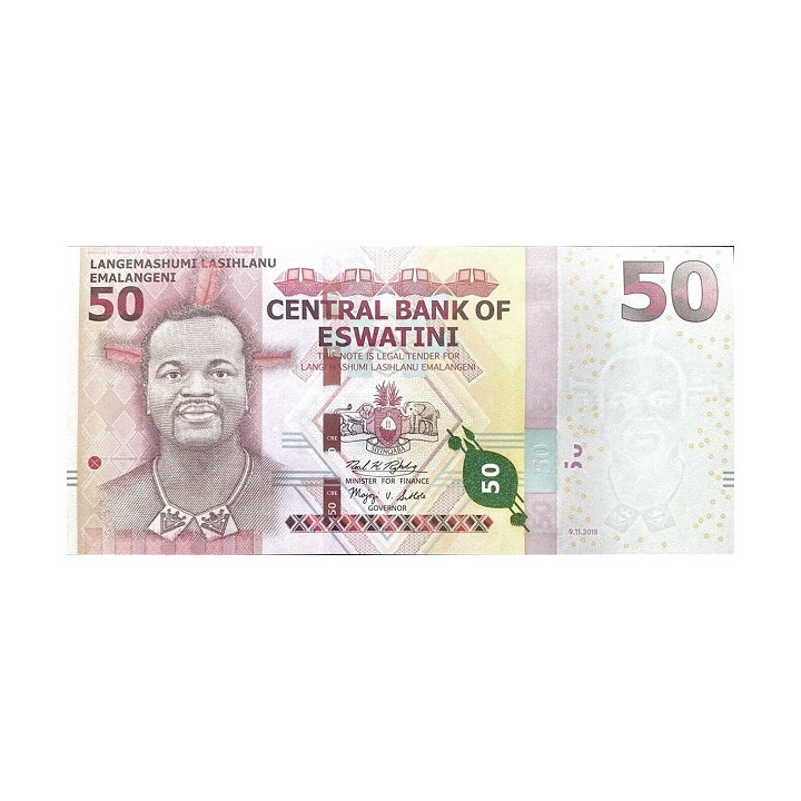 Eswatini (Swaziland) 50 Emalangeni 2021 P-new