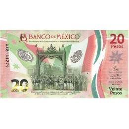 Mexico 20 Pesos 2021 P-new