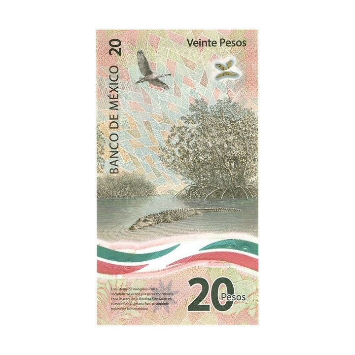 Mexico 20 Pesos 2021 P-new