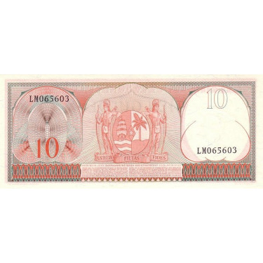 Suriname 10 Gulden 1963 P-121b