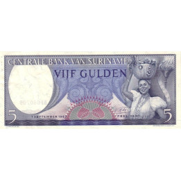 Surinam 5 1963 P-120b