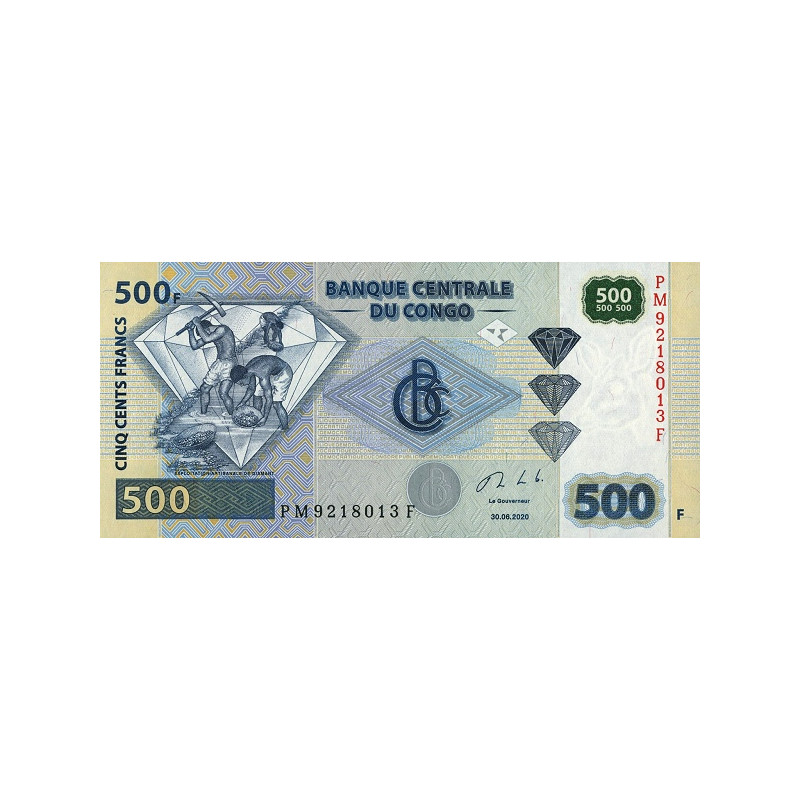 Kongo 500 Francs 2020 P-new