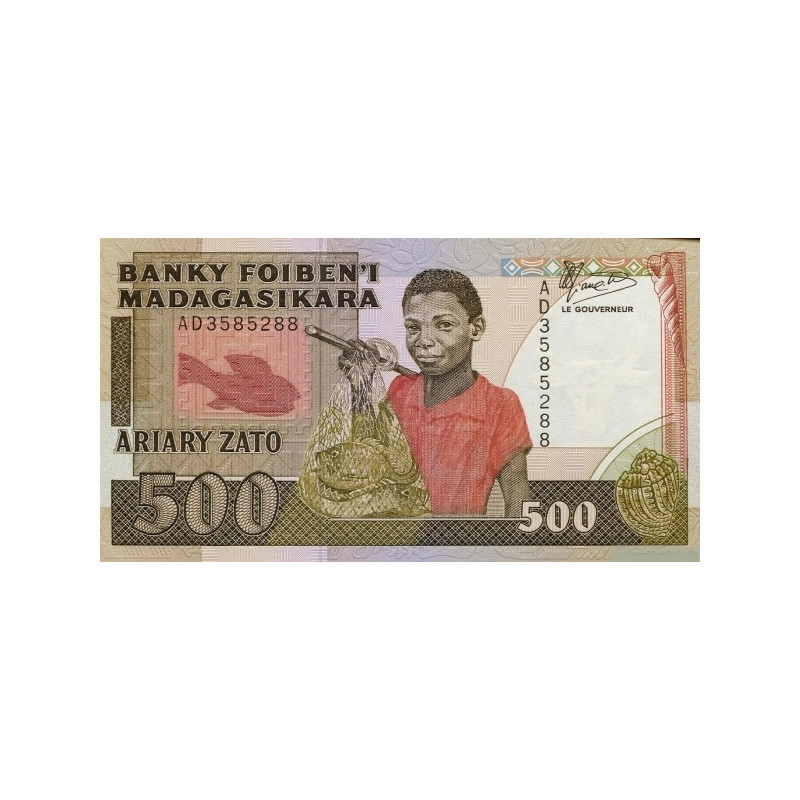 Madagascar 500 Ariary P-71a UNC