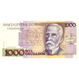 Brasilien 1000 Cruzados 1988 P-213b