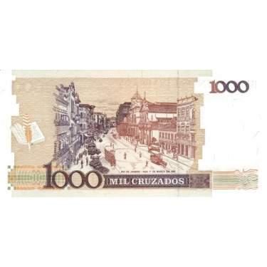 Brasilien 1000 Cruzados 1988 P-213b