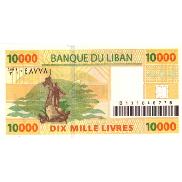 Lebanon 10000 Livres 2008 P-86b