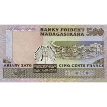 Madagascar 500 Ariary P-71a UNC