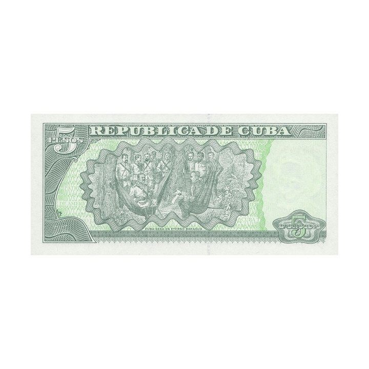 Cuba 5 Pesos 2015 P-116o