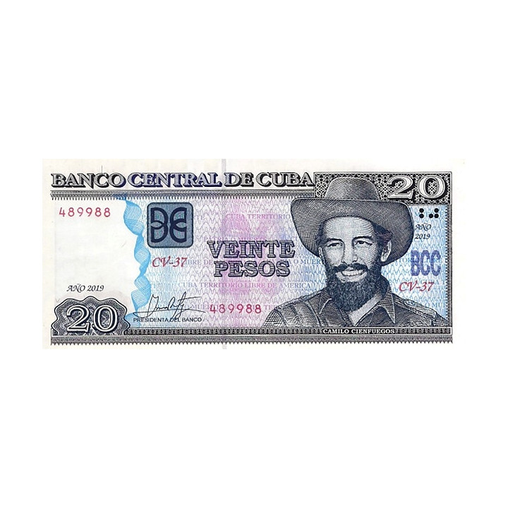 Kuba 20 Pesos 2019 P-122