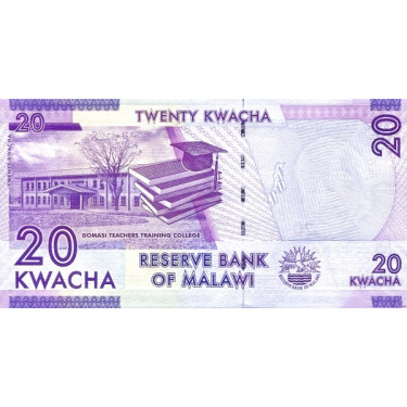 Malawi 20 Kwacha 2012 P-57a