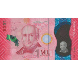 Costa Rica 1000 Colones 2019 (2021) P-new