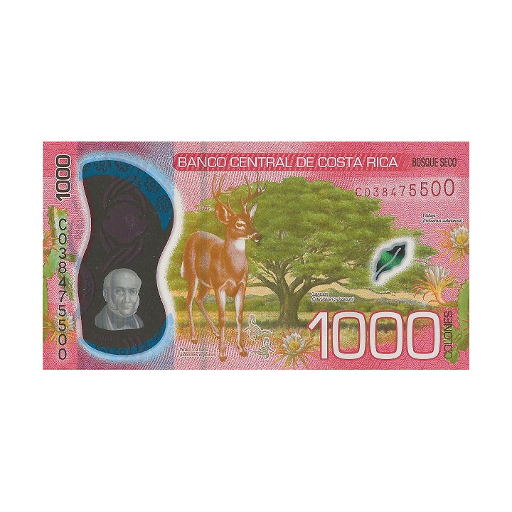 Costa Rica 1000 Colones 2019 (2021) P-new