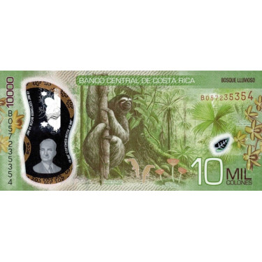 Costa Rica 10.000 Colones 2019 (2021) P-new