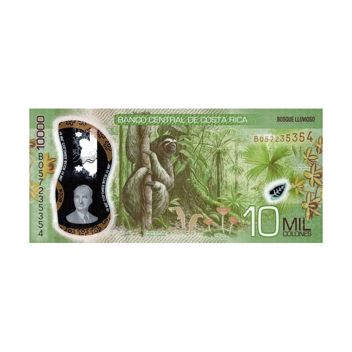 Costa Rica 10.000 Colones 2019 (2021) P-new