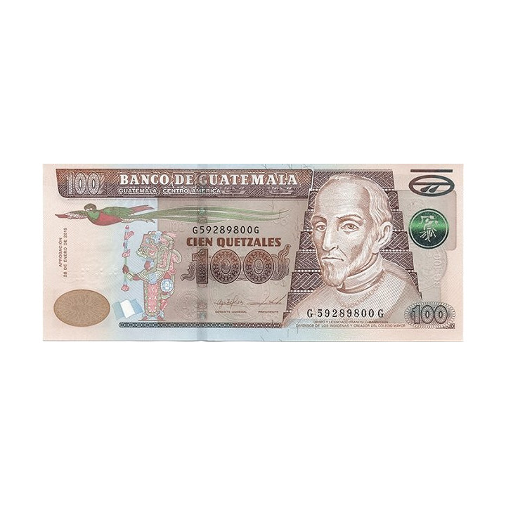 Guatemala 100 Quetzales 2015 P-126e