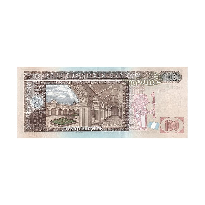Guatemala 100 Quetzales 2015 P-126e