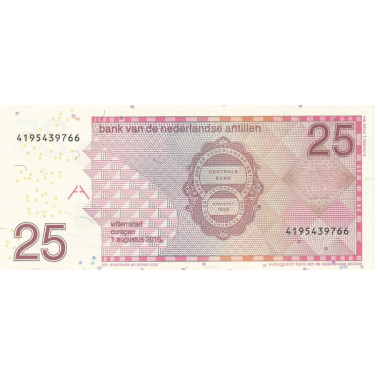 Netherlands Antilles 25 Gulden 2016 P-29i