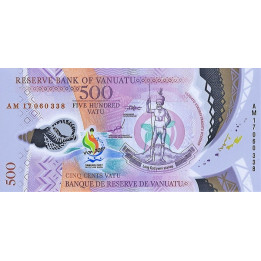 Vanuatu 500 Vatu 2017 P-new