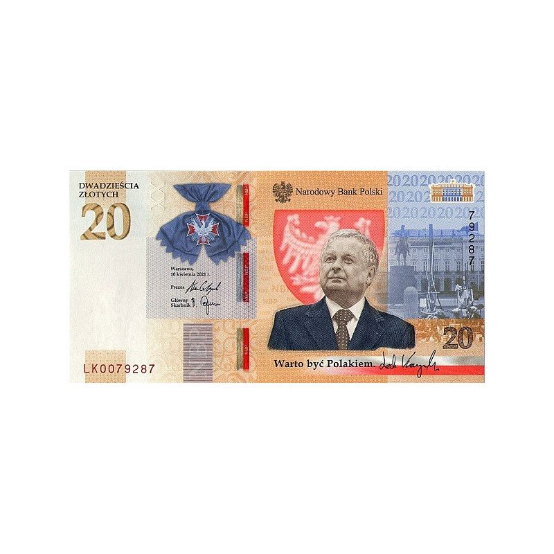 Polen 20 Zlotych 2021 P-new