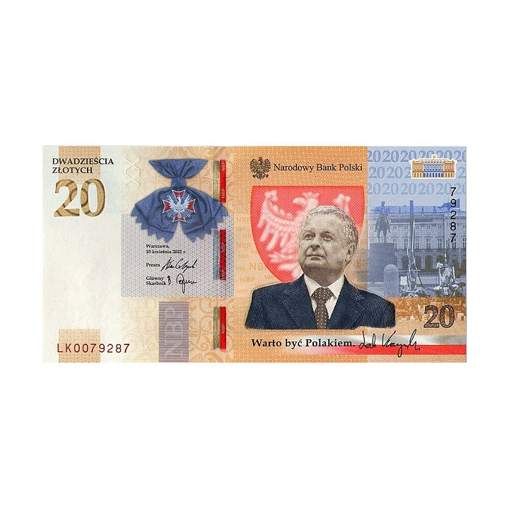 Polen 20 Zlotych 2021 P-new