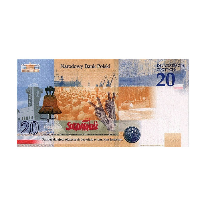 Polen 20 Zlotych 2021 P-new