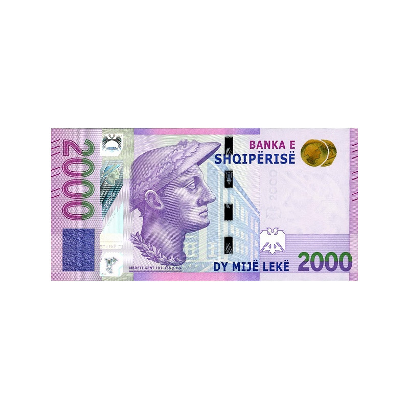 Albania 2000 Leke 2022 P-new