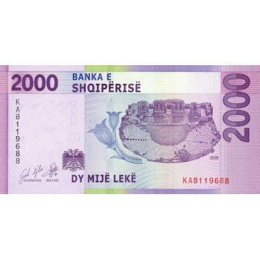 Albania 2000 Leke 2022 P-new