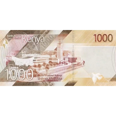 Kenya 1000 Shillings 2019 P-56