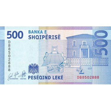 Albanien 500 Leke 2022 P-new